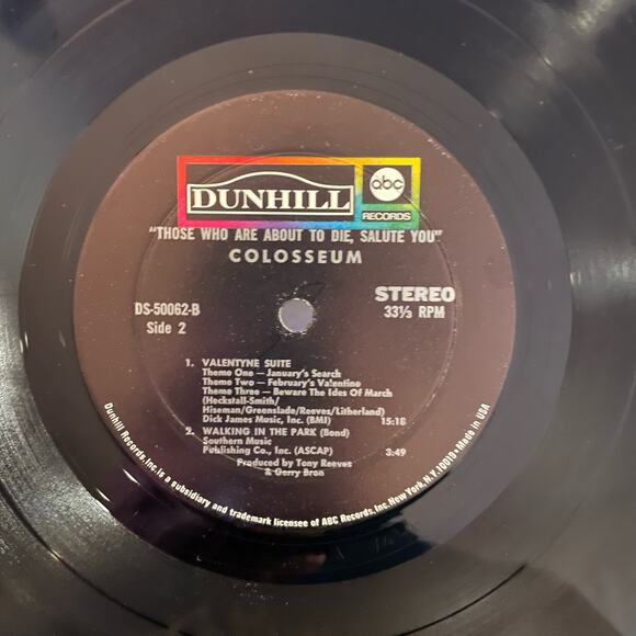Colosseum - Those Who Are About To Die Salute You LP vinyl - Picture 4 of 4